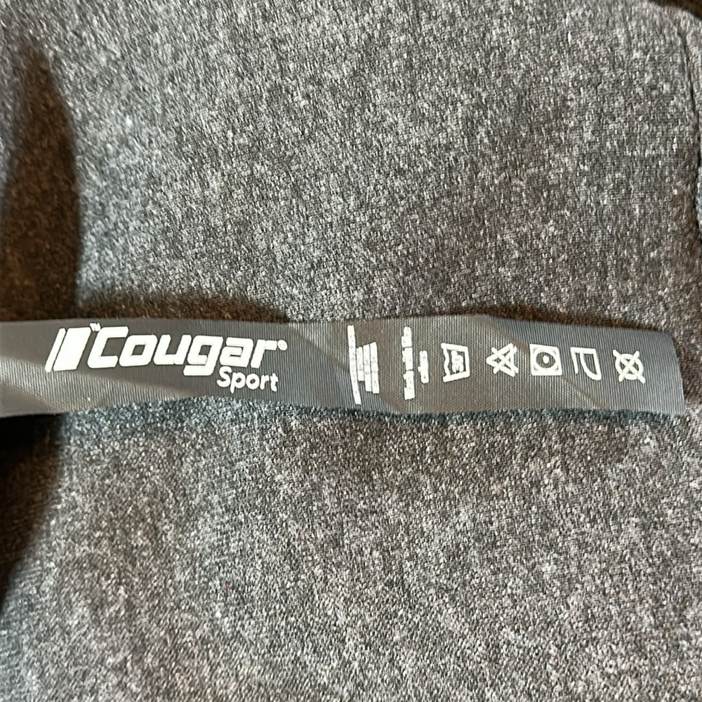 Cougar Sport Performance Black & Grey Fleece Hoodie XXL NWT - Picture 14 of 16